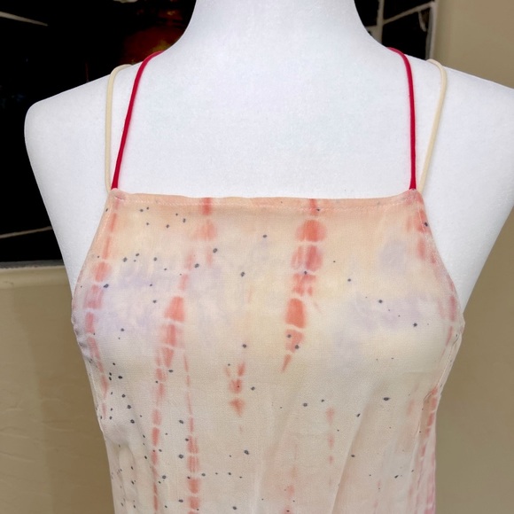 Free People Chiffon Remember When Maxi Top S - Picture 5 of 16